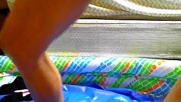 Indian Piss Princess Gulps Golden Shower from Brunette with Big Tits