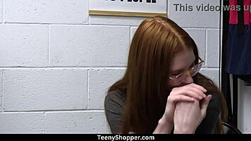 Jane Rogers gives blowjob to Billy Boston in pov.