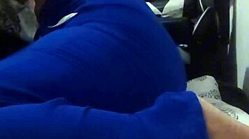 Alone at Home with My Stepaunt's Fat Latina Ass Licking