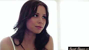 Beautiful stepsister sucks dick before bent over doggystyle sex