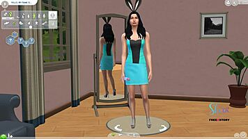 Boldly creating indian teen girl sim in 3d