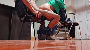 hidden camera catches nataly delpech fucking at work, so hot!