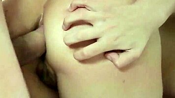 Petite teen gets anal shagged