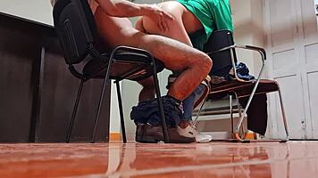 hidden camera catches nataly delpech fucking at work, so hot!