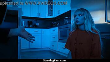 Lilly Bell Licks Monster Cock While Fingered By Michael Swayze