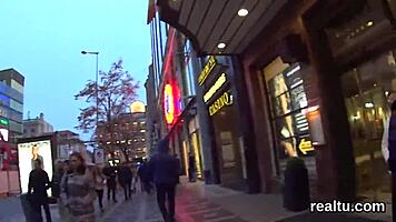 stellar czech teen seduces in supermarket, gets pounded in pov