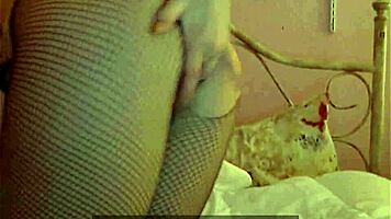 Naughty nun fucks herself with crucifix