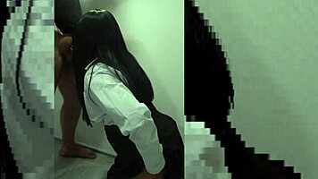 Guy enjoys homemade teen snack