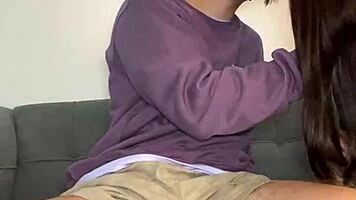 born to suck cock, this teen 18+ wife does it best