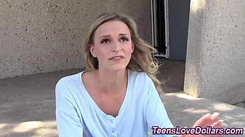 Teen Sucks Cock in Public for Thrilling Outdoor Action