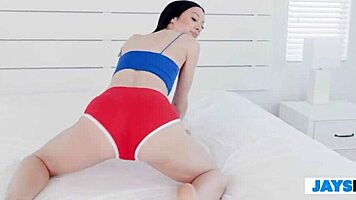 Jay's POV featuring Jazmin Luv in an ultra hot teen experience.