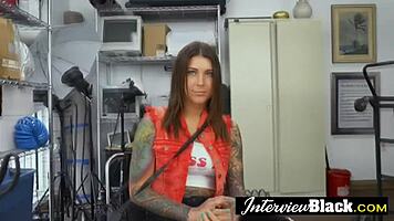 gorgeous teen 18+, are you gonna be a good girl for the police?