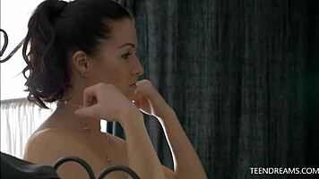 Teen Bailey Seduced to Fuck Hard During Intense Massage Session