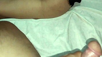 my latina girlfriend waits in panties, we fuck hard after a long work day.