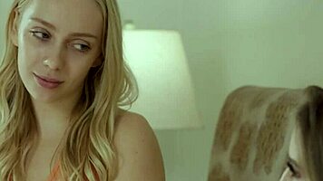 Wow! Blonde Teen Step Sisters Get Wild in Bed!