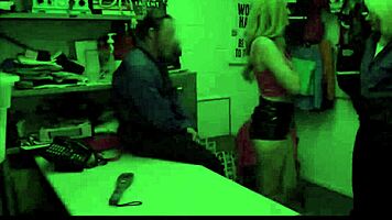 Cute Blonde Teen Shoplifter Bambi Barton Gets Caught With Striptease And Cunilingus Orgasm