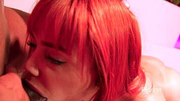 Tinder Slut Riding And Licking My Pussy