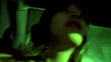 young latina 18+ with small tits begs for big cock from uber driver
