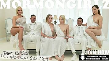 mormongirlz- three young girls dive into wild lesbian orgy.