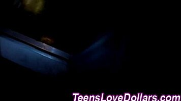 Real teen gets a pov facial from blowjob