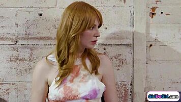 Redheads Challenge Each Other To Lick Wet Pussy!