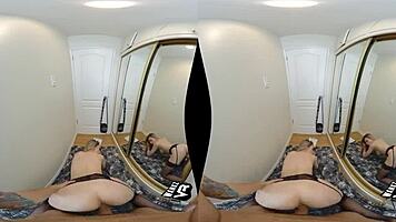 Hey, wanna watch Anny Aurora break dorm rules in lingerie? Can you handle her shaved cowgirl moves in POV?