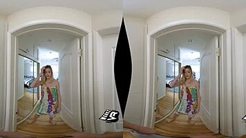 Hey, wanna watch Anny Aurora break dorm rules in lingerie? Can you handle her shaved cowgirl moves in POV?