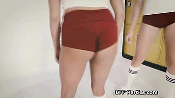 Bffs - Teen 18+s Compete in Sex Ed Games with Blows