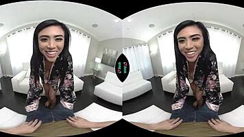 ember snow toys her tight asian pussy in reality 😍