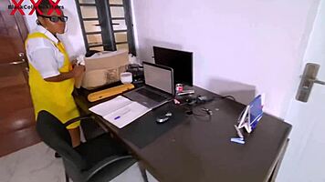 Best Babe Teacher Fucked Hard in Office