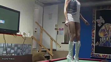 Angela and Maria Kiss in Lingerie