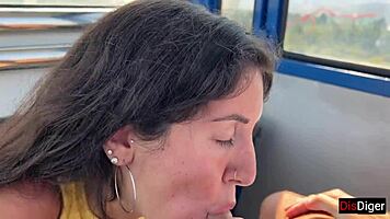 dude, gimme that risky blowjob on the ferris wheel now