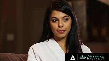 nuru massage - top 18yo masseuses like elsa jean, aften opal, gina valentina in action