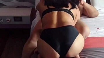 Mature Man Enjoys Creampie And Cum On Natural Tits With Sexy 19-Year-Old