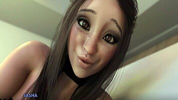Intriguing amateur teen with huge ass explores intense physical challenges in hardcore scene.