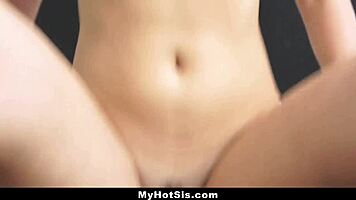 stepsis teases stepbro’s cock to hush up her smoking secret at myhotsis