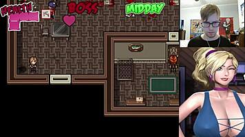 big titted german maid blows my dick in 69 and handjob 😏