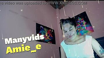 A cute Asian’s girl swallows huge dick