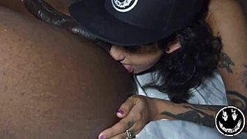 Gia Lovely Delivers Nasty Footjob and Rimjob