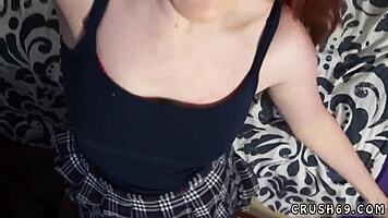 Teen gets her ass destroyed in intimate family cheating pov scene