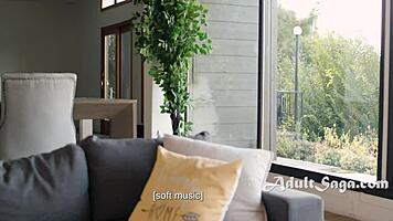 Les Milf Soaked by Asian Stepdaughter's Upskirt Tease in Wild Licking