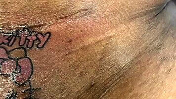 Tattoo Appointment With Natural Tits And Doggystyle Fucking