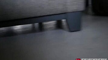 this week features luscious brunette teen getting hardcore fucked