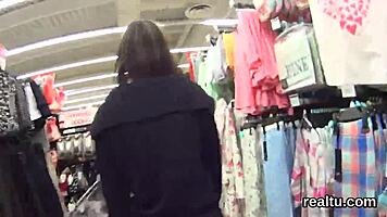 luscious czech chick teased and nailed in pov