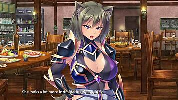 In Harem Hunter, the sex-ray vision lets him get it on with a virgin mage in episode one.