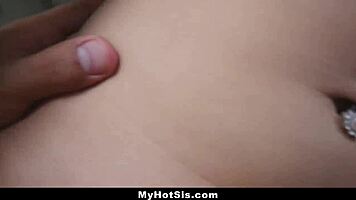 Stepsis Caught Watching Porno On Stepbrothers Computer Riding Roleplay Taboo Blowjob Cowgirl Brunette High Definition Hardcore Young 18+