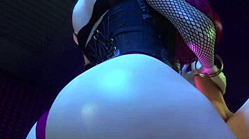 Velvet Velour Vampire Handjob With Clothes Ripped