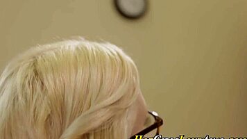 Teen Riding Strapon Cock