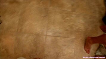 Hungry Blonde Sklyar Green Milks Hard Cock for Creamy Protein