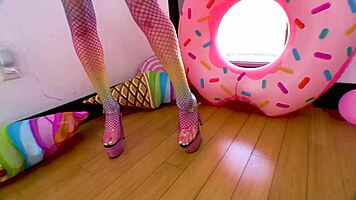 Madi Collins Petite 18+ 19 Yo Huge Cock Pov No Hands Blowjob And Huge Load Cum Swallow